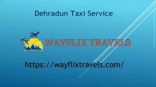 Dehradun Taxi Service