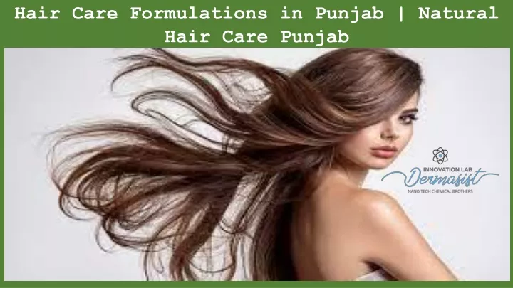 hair care formulations in punjab natural hair