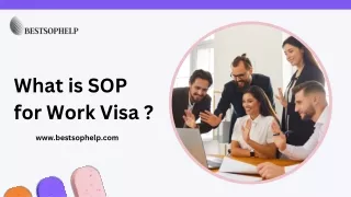 What is SOP for Work Visa