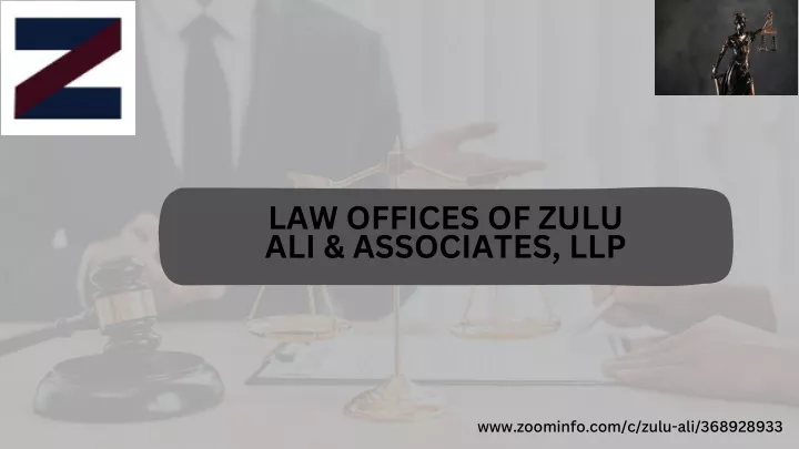 law offices of zulu ali associates llp