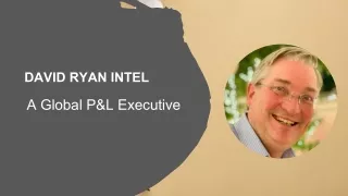 David Ryan Intel - A Global P&L Executive