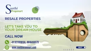 "Buy Resale Properties in Jaypee Wish Town with Saathi Propmart.