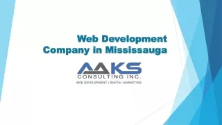 Web Development Company in Mississauga