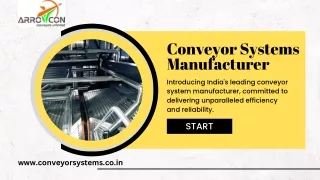 Conveyor  Systems Manufacturer