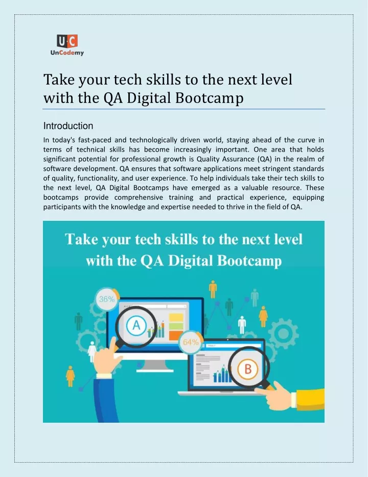 take your tech skills to the next level with