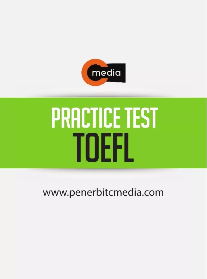 practice test toefl