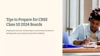 Tips to Prepare for cbse class 12 boards