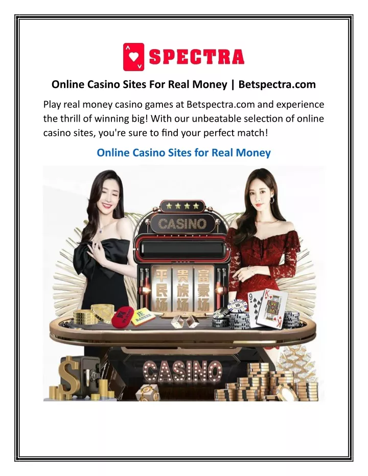 online casino sites for real money betspectra com