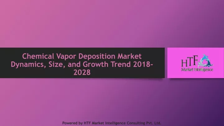 chemical vapor deposition market dynamics size