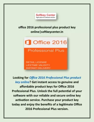 office 2016 professional plus product key online|softkeycenter.in