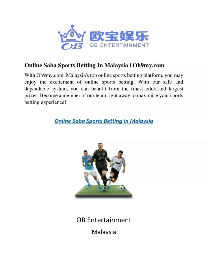 online saba sports betting in malaysia ob9my com