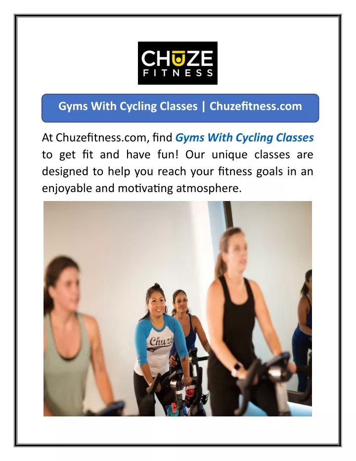 gyms with cycling classes chuzefitness com