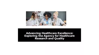 Agency for healthcare research and quality