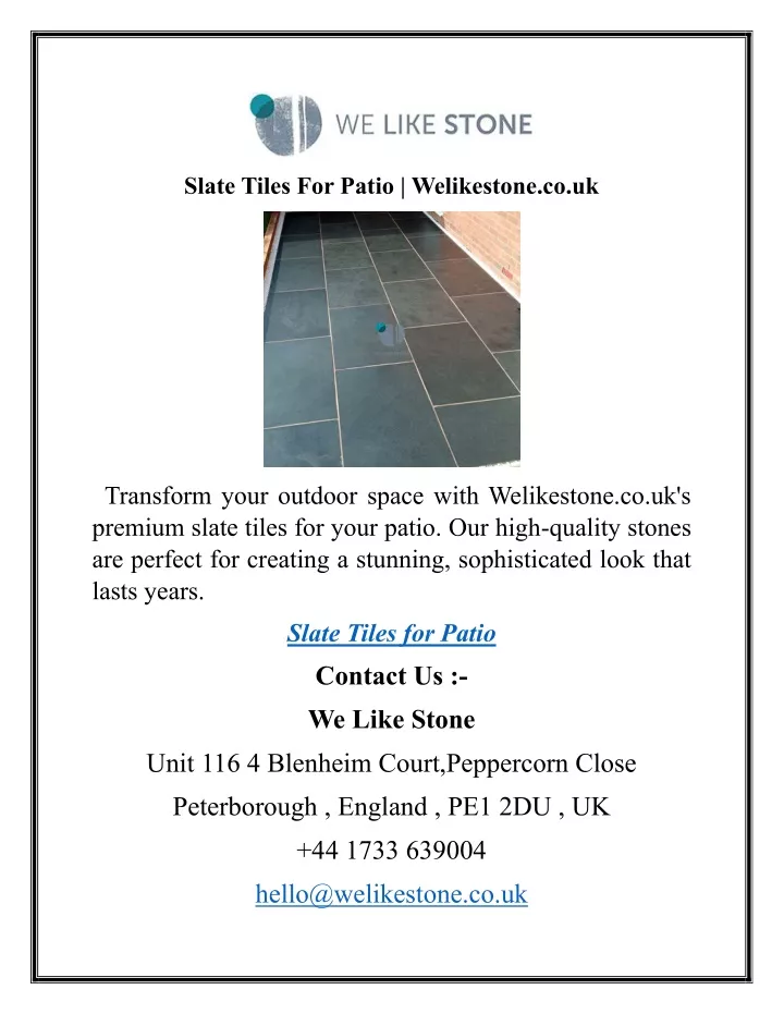 slate tiles for patio welikestone co uk