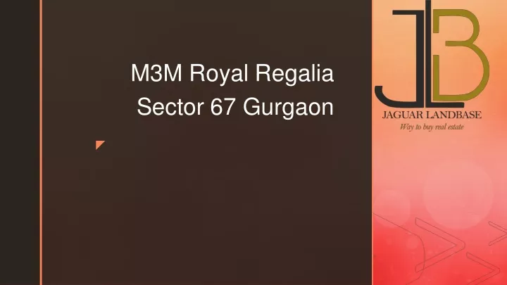 m3m royal regalia sector 67 gurgaon