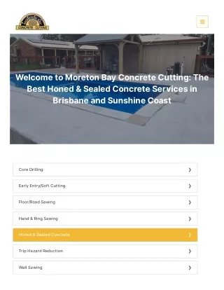 Best Honed & Sealed Concrete Service in Sunshine Coast