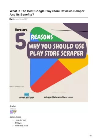 what is the best google play store reviews