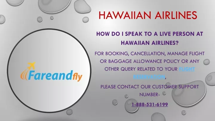 hawaiian airlines