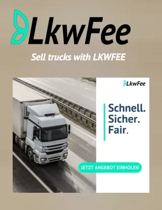 Sie wollen Ihren Lkw verkaufen_ LKWFEE kauft Ihren Gebrauchten! homw page