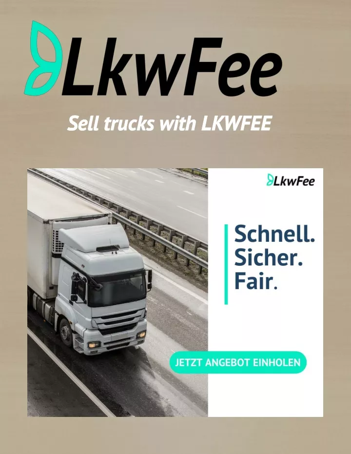 sell trucks with lkwfee