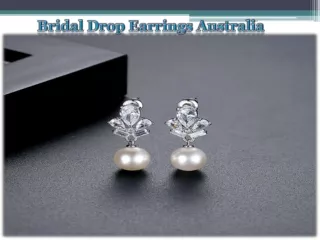 Bridal Drop Earrings In Australia