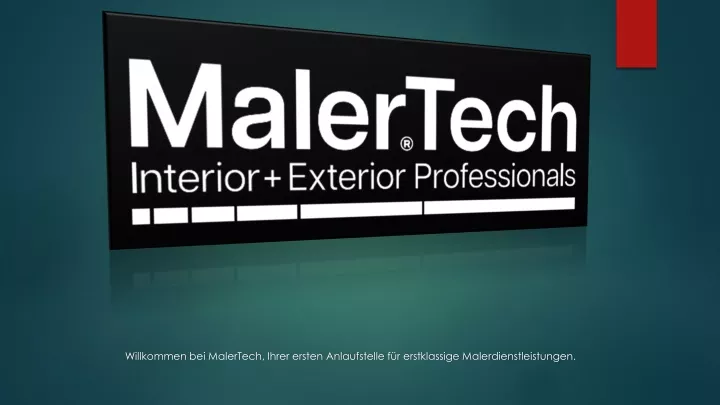 willkommen bei malertech ihrer ersten