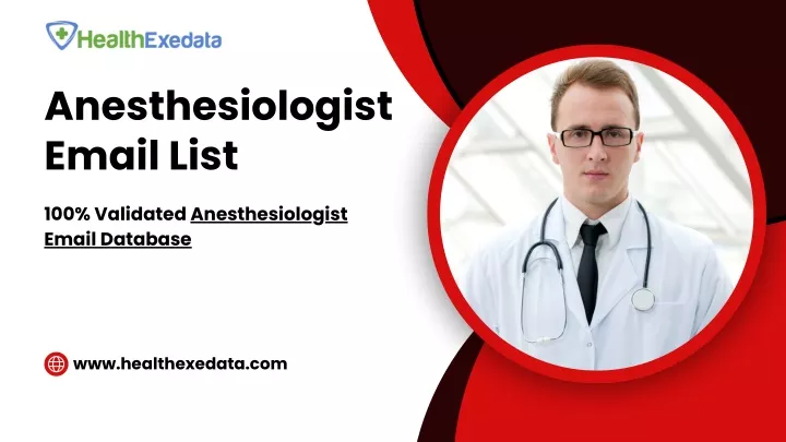 anesthesiologist email list