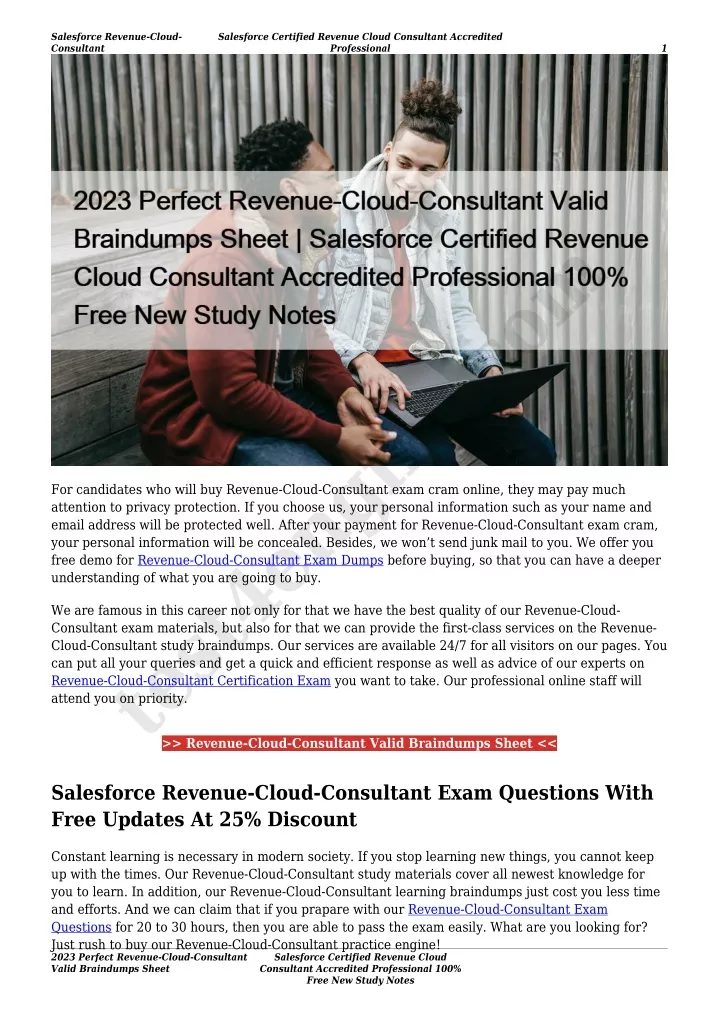salesforce revenue cloud consultant