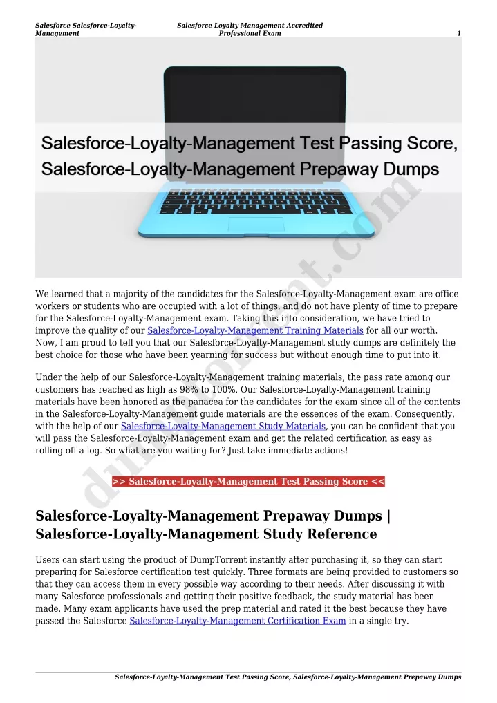 salesforce salesforce loyalty management