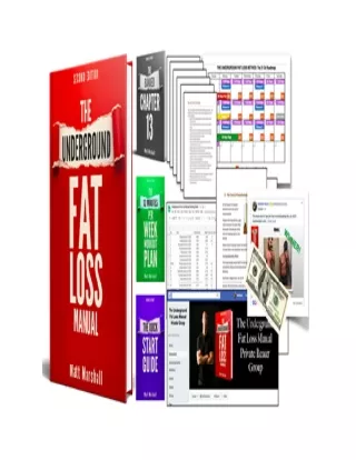 Underground Fat Loss Manual™ PDF eBook Download Free