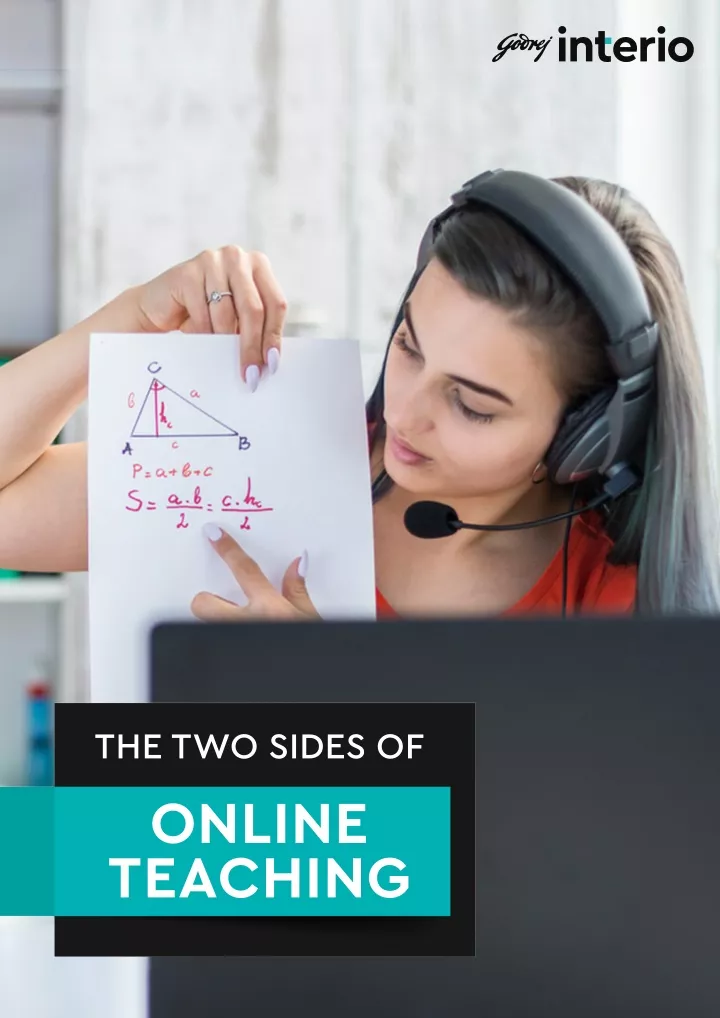 the two sides of online teaching