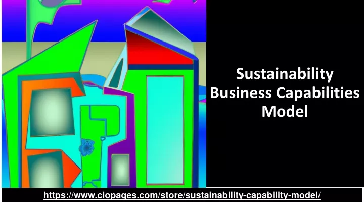 sustainability business capabilities model