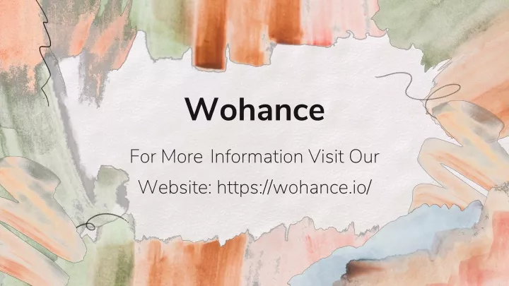 wohance for more information visit our website
