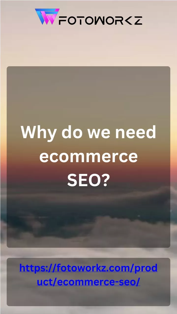 why do we need ecommerce seo
