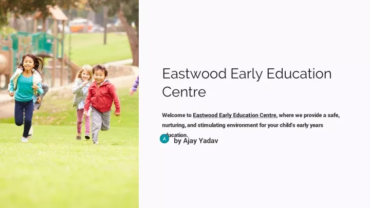 eastwood early education centre