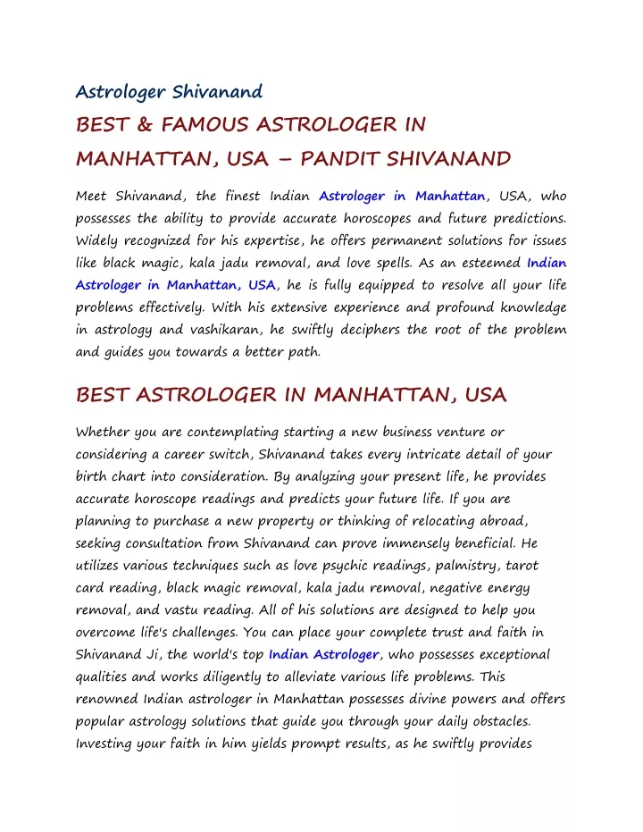 astrologer shivanand best famous astrologer