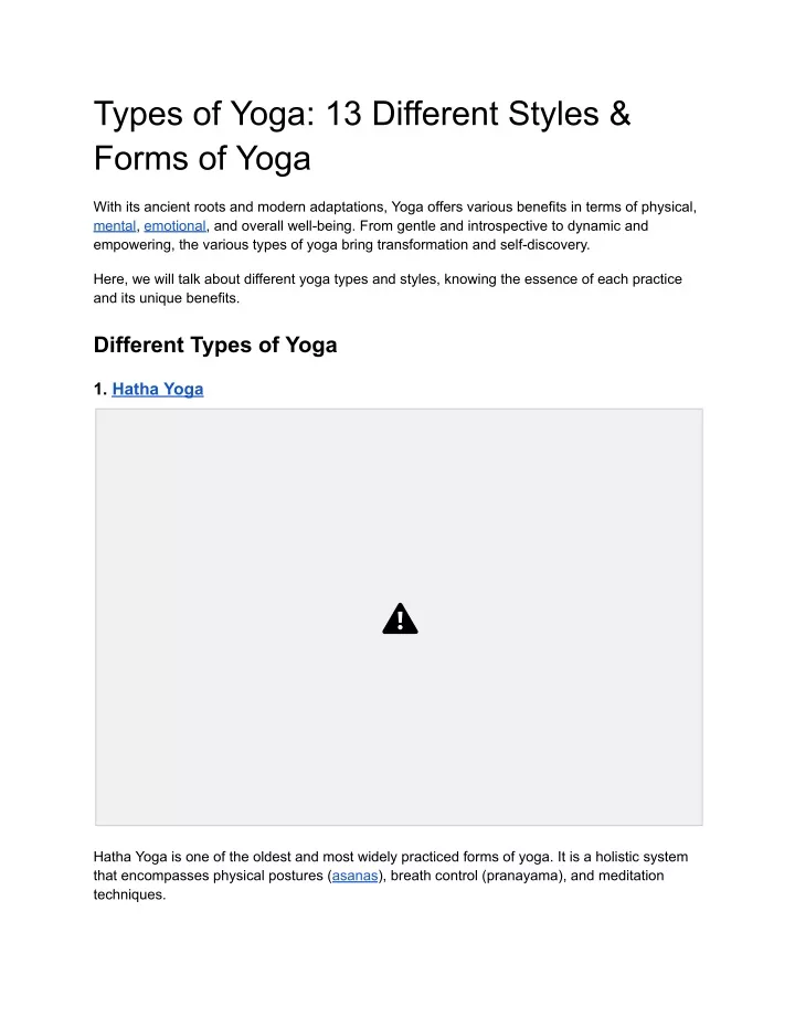 types of yoga 13 different styles forms of yoga