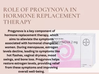 Progynova: A Comprehensive Guide to Hormone Replacement Therapy and Hormonal Har