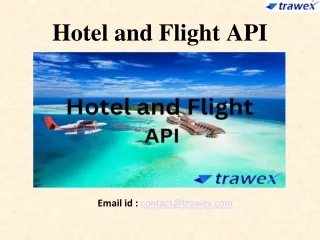 hotel and flight api