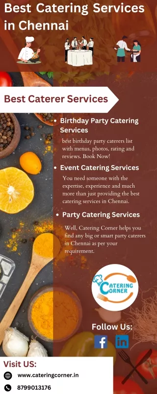Best Catering Services in Chennai - Top Caterers in Chennai
