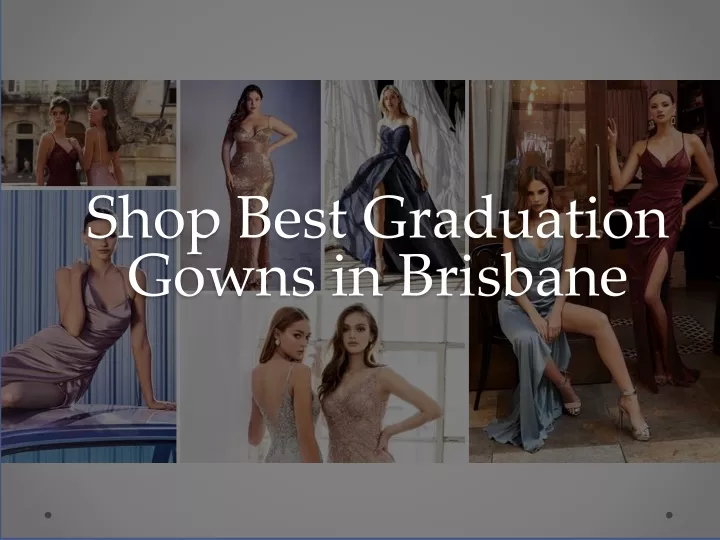 shop best graduation gowns in brisbane