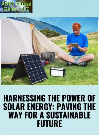 Harness Solar Energy with Powerful Solar Power Panels