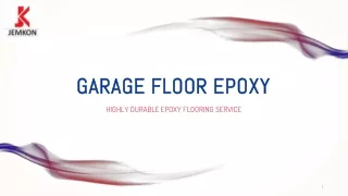 Jemkon Garage Flooring