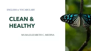 VOCABULARY HYGIENE