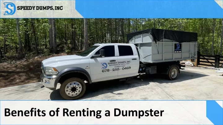 benefits of renting a dumpster