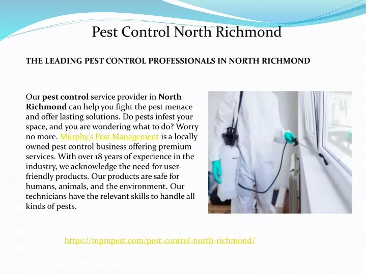 pest control north richmond