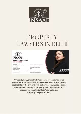 property lawyer gurgaon