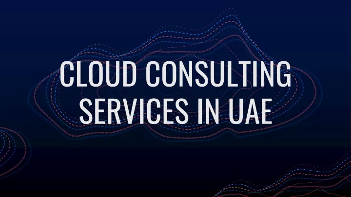 cloud consulting services in uae