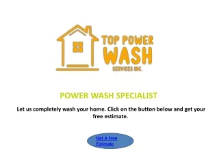 House pressure washing companies near me in USA - Top Power Wash
