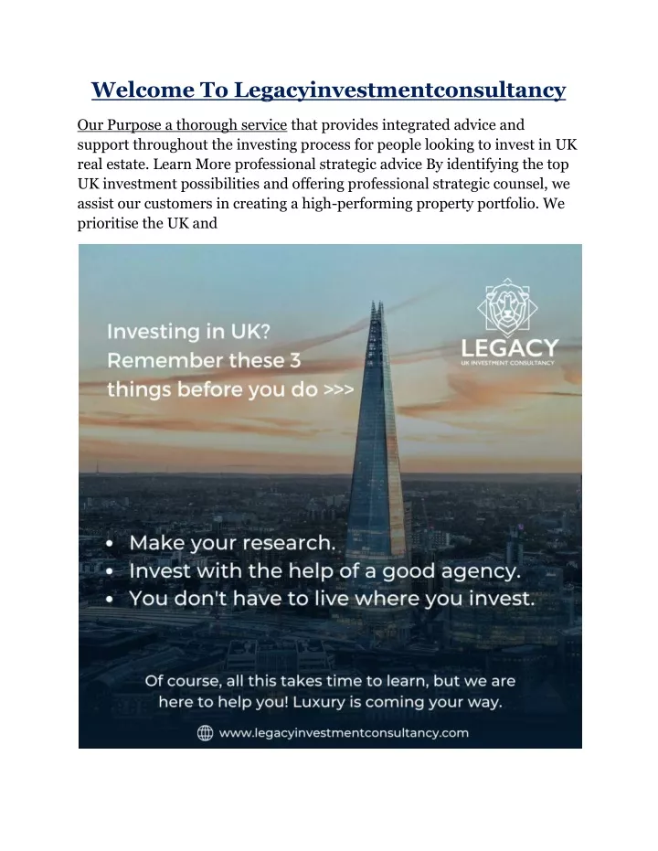 welcome to legacyinvestmentconsultancy